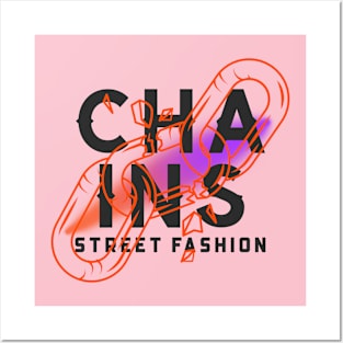 Chains street Fashion Posters and Art